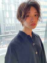 イトシテ&nbsp;ラフニュアンスパーマ×ハンサムショート【本多身和子】