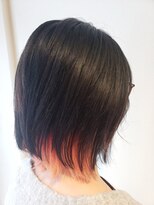 アローズ ステラプレイス店(HELLO'S) ちょいウルフ×派手インナーカラー