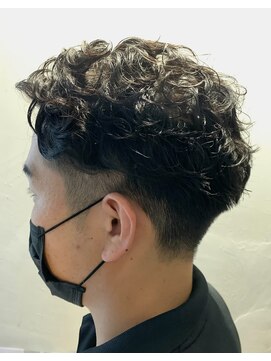 ヘアサロン ハダル(hair salon HADAR) メンズニュアンスパーマ　スタイリング簡単デザイン！