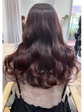 ジーナ 福岡天神(Zina) 髪質改善×ピンクブラウン