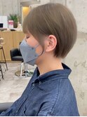 【松本 聖】ハイトーンショート丸み《大阪梅田駅/ブリーチ》