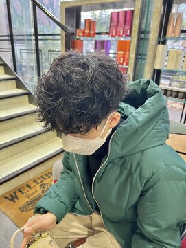 ゼスト 吉祥寺店(ZEST) プードルパーマ　マッシュ　【吉祥寺 島田優斗】