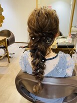 着付けヘアセット専門店 ウィズ(With)&nbsp;編みおろし