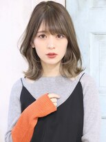 ジュール(Jule) 【Jule】☆ヘルシースタイルインナカラーふんわりカールミディ☆