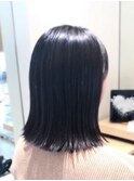 ヘアドネーションして''綺麗な切りっぱなしボブに''