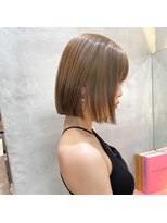 ロンドポレール 北千住(Lond polaire)&nbsp;切りっぱなし×ブリーチなしダブルカラー