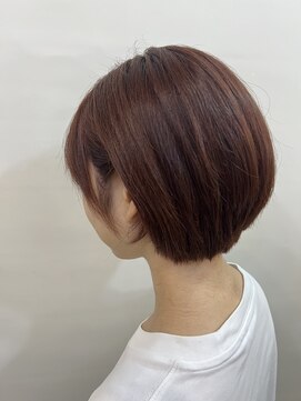 ティンク 横浜(Tink) 柔らかショート×コーラル/Tink横浜 小林 あかり