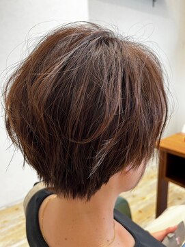 アルコ(Arco) 大人ショート×ハイライト/白髪ぼかし/白髪染め/髪質改善