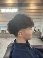 スウェル 船橋店(Swell)&nbsp;ダークアッシュ/アッシュブラック/カルマパーマ/ベリーショート2