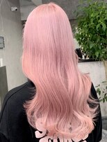 ロウル 渋谷(LOWRL)&nbsp;ホワイトピンクベージュ/ケアブリーチカラー