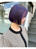 【韓国】韓国タッセルボブ×美髪ラベンダー