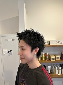 ノーン(NONE) スパイキーショート