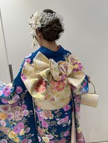 ステラバイケンジ(STELLA by KENJE)&nbsp;成人式着付けヘアセットメイク/ヘアアレンジ/ヘアメイク[藤沢]