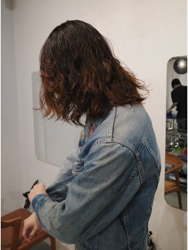 ヨー(Yoh-) 【メンズロング/阿部達哉】ロン毛/メンズレイヤー/メンズボブ