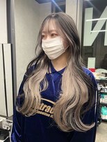 シエンゴールド(CIEN gold)&nbsp;ホワイトベージュインナーカラー♪