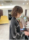 40代50代60代ミセスミディアムパーマ【つばき】
