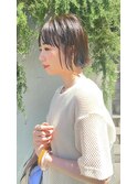 似合わせカット外ハネショート×美髪×メルティカラー[横浜駅]
