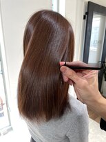 ビビバイベル(BiVi by BHEL)&nbsp;グレージュブルージュベージュカラー顔周りレイヤーカット韓国