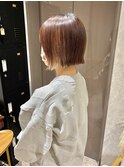 切りっぱなしボブ/インナーカラー/20代30代40代/横浜