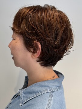 ハマモト ショートパーマ