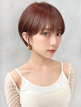 セイドット オモテサンドウ(Say. omotesando) Say.ショートボブミニボブシルキーベージュピンクベージュ表参道