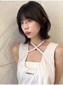 20代30代トレンドなレイヤーカットハッシュカットレイヤーボブ