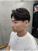 MEN'SHAIRウルフカルマパーマメンズショートイージーパーマ