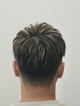 アストロ(ASTRO) メンズカット×ゴールドメッシュ/ハイライト/メッシュ/おしゃれ