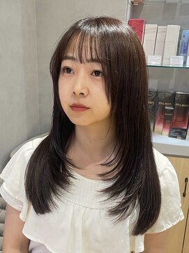 ジルバイジアン(JILL by GIEN) ナチュラルレイヤー/シャギーレイヤー/透明感カラー/樋口美咲