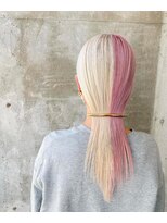 ガルボ ヘアー(garbo hair) ホワイト系カラーで透明感ヘア