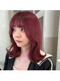 【ブリーチ1回】チェリーレッド♪
