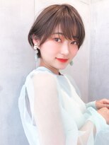 セイドット オモテサンドウ(Say. omotesando)&nbsp;Say.ショートボブひし形ショートレイヤーショートモーヴピンク