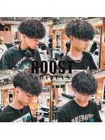 ルースト 渋谷店(ROOST)&nbsp;MEN’S HAIR/波巻ツイストスパイラル/フェザーパーマ/眉毛/渋谷