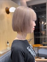 スタン 渋谷(Stam)&nbsp;クリーミーベージュ/ハイトーンボブ/ベージュボブ/Stam渋谷