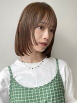 ラフ フロム ガーデン(Laf from GARDEN)&nbsp;ボブ/レイヤーカット/顔周りカット/透明感カラー