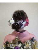 成人式ヘアスタイル♪