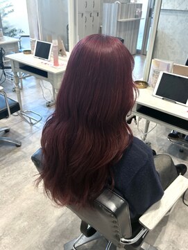 デミヘアー(Demi hair) チェリーレッド