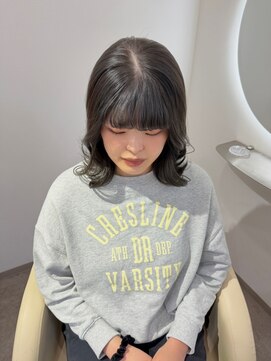 ウメ 熊取店(ume) 暗めグレージュカラー