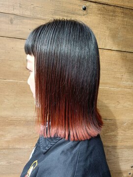 グリーン 上町店(green) 【30代・40代】玉造 白髪ぼかし春カラー