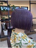 カット、ブリーチカラー