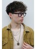 【Ryu限定】骨格矯正men'sカット+金メッシュ+men'sパーマ+トリートメント