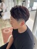 【全員◎極上眉カット付】カット+炭酸シャンプー+お顔剃り+泡エステ¥8250