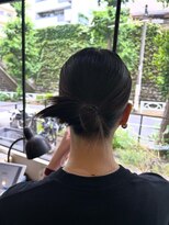 コラン 中目黒(collan) 暑い夏も前髪カットとアレンジでかわいく