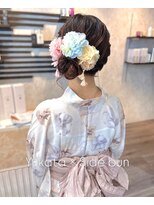 ノエ(Noe) 浴衣着付け×サイド団子ヘア