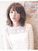 のばしかけミディアム×大人ヘア