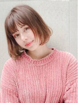 リリアン 青山(relian) オレンジブラウンでふんわり感UP☆