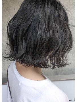 ブルーフェーセス 表参道(blue faces) 『bluefaces』ナチュラルウエーブ＆ブルーグレー