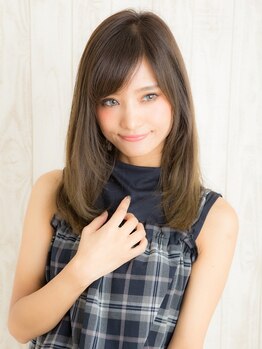 アトリエ モーリス ヘアー 小手指店(Atelier Morris Hair)の写真/【ミルボンクリスタルカラー¥7120】毎月染めても低刺激＆ダメージレス◎色持ち・発色いい艶カラーを実現♪