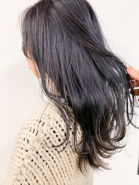 ヴェルダ 池袋店(verda) ナチュラルディープパープル×スプリングロングレイヤー