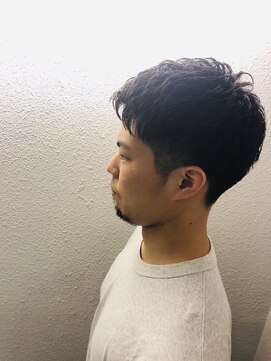 プレミアムバーバー 銀座店(PREMIUM BARBER produce by HIRO GINZA) ツーブロックショート